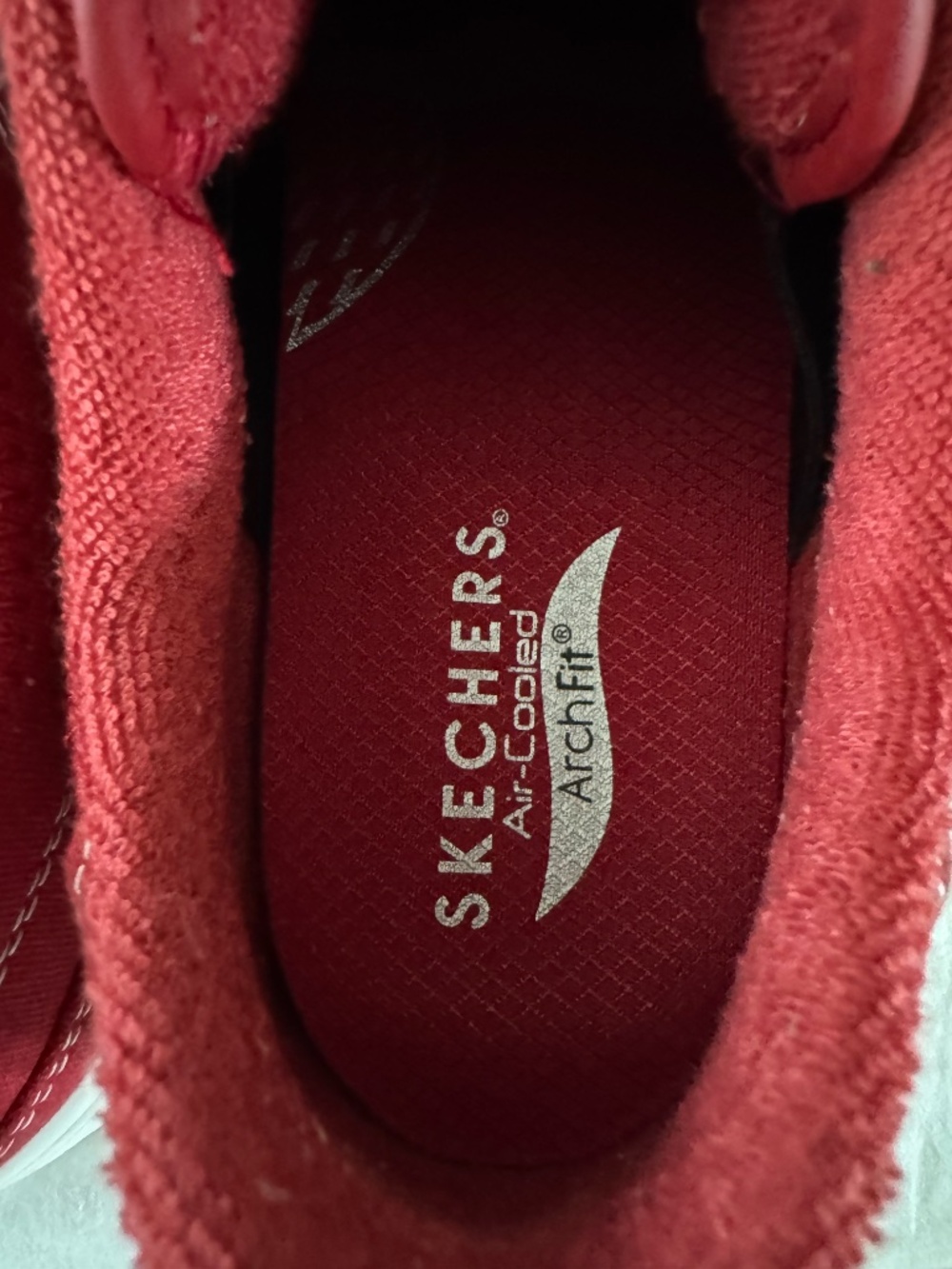 Women Red Sketchers Arch Fit Arcade - Arcata | Size 10 - Picture 8 of 9